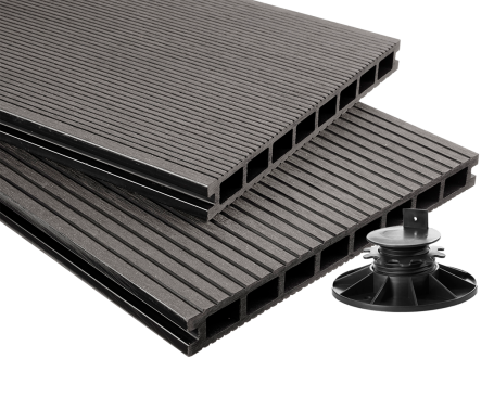 Breitdielen Top-Line XL Komplett Set PLUS - Dunkelgrau